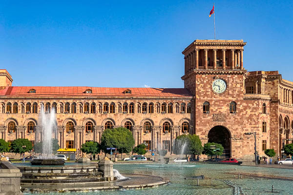 Yerevan : palais du gouvernement