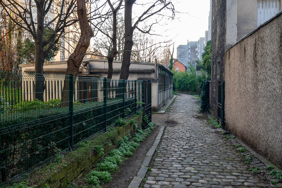 Ancien lit de la Bièvre dans Paris