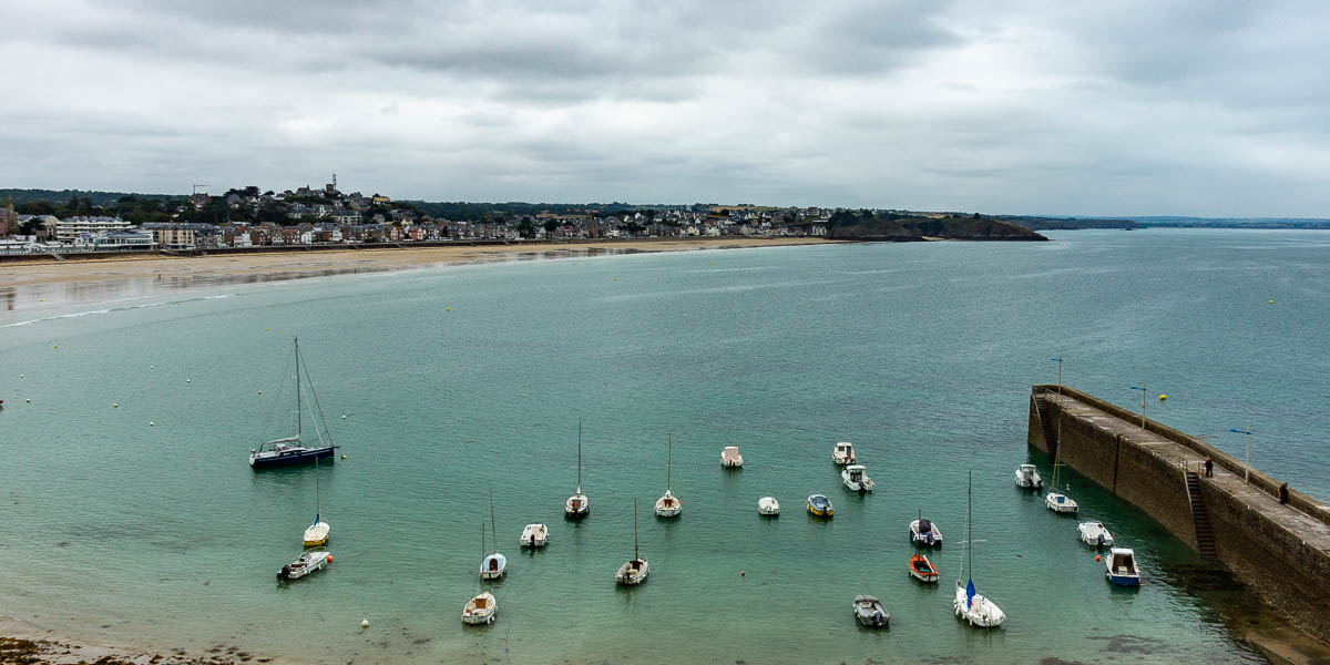 Port de Piégu, plage du Val-André