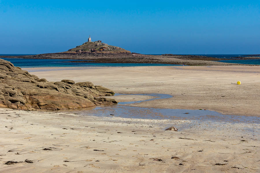 Îlot Saint-Michel, marée basse