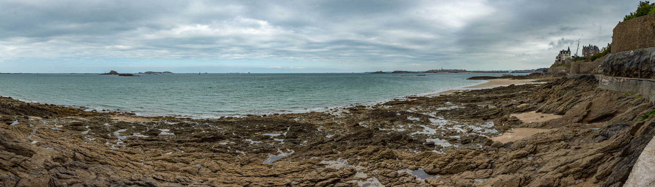 Dinard : promenade de la Malouine