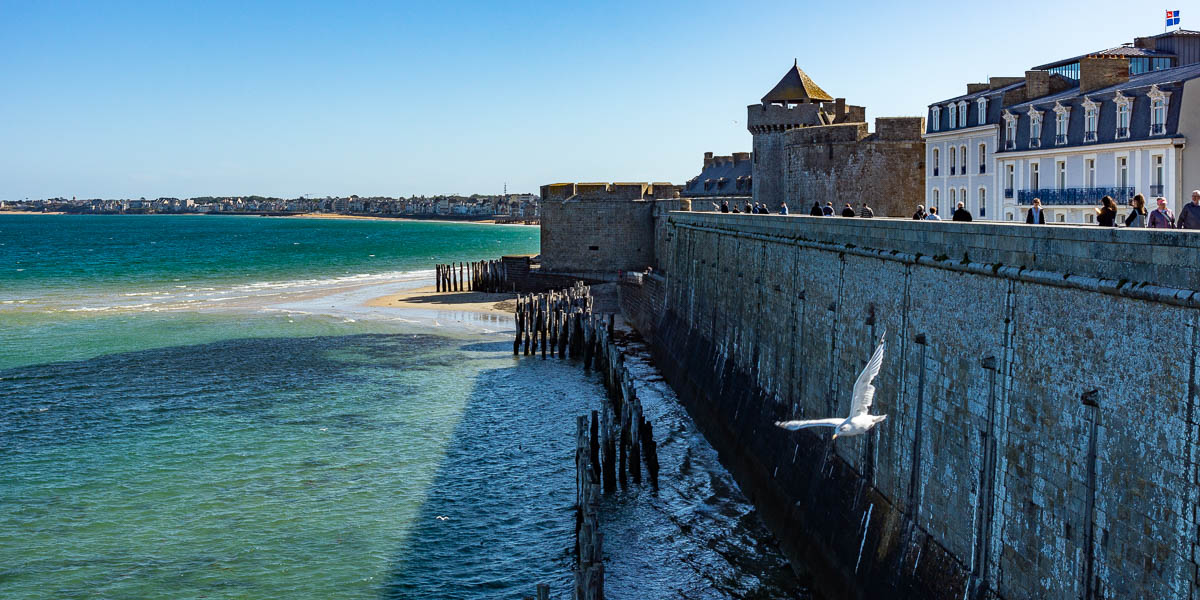 Saint-Malo : remparts, château