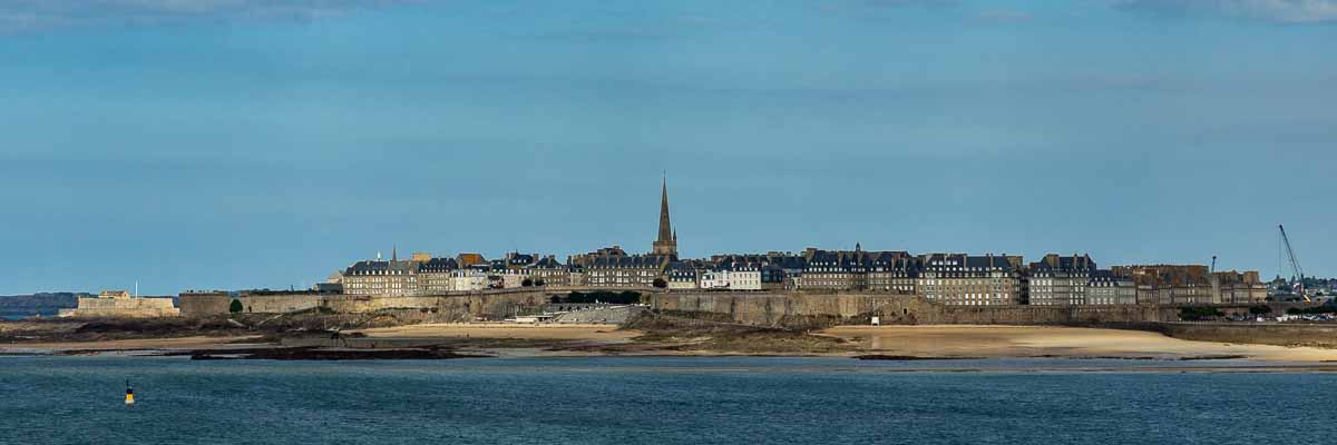 Saint-Malo depuis Dinard