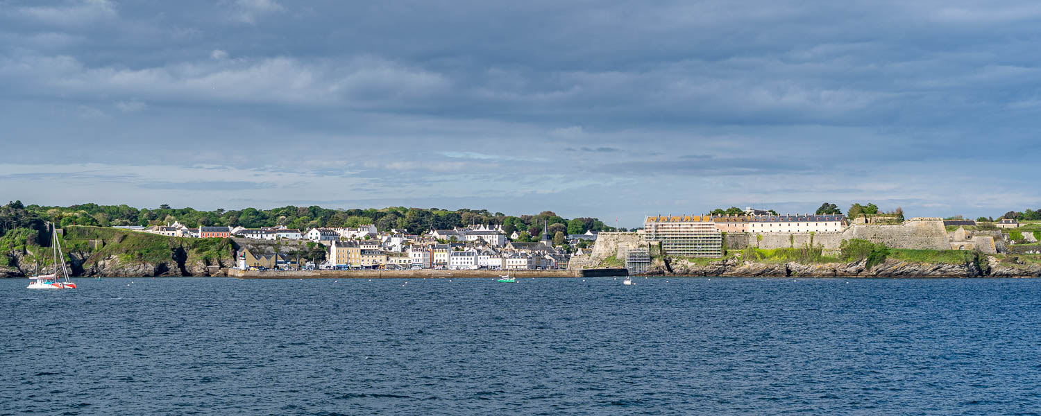 Belle-Île, Le Palais : port et citadelle