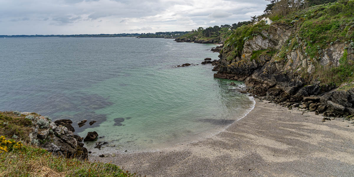 Belle-Île, GR 340 : plage de port Saint-Julien