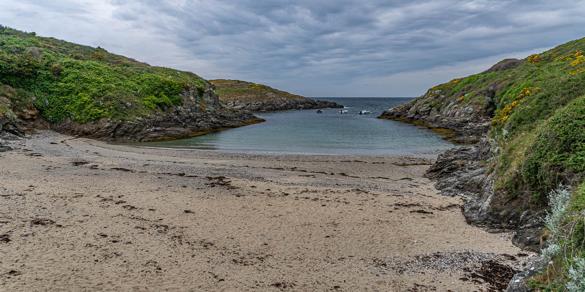 Belle-Île, GR 340 : plage de Bordery