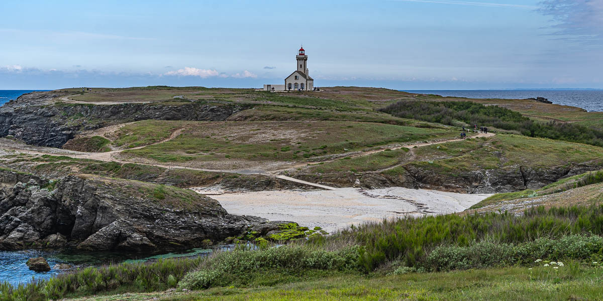 Belle-Île, GR 340 : île des Poulains, phare