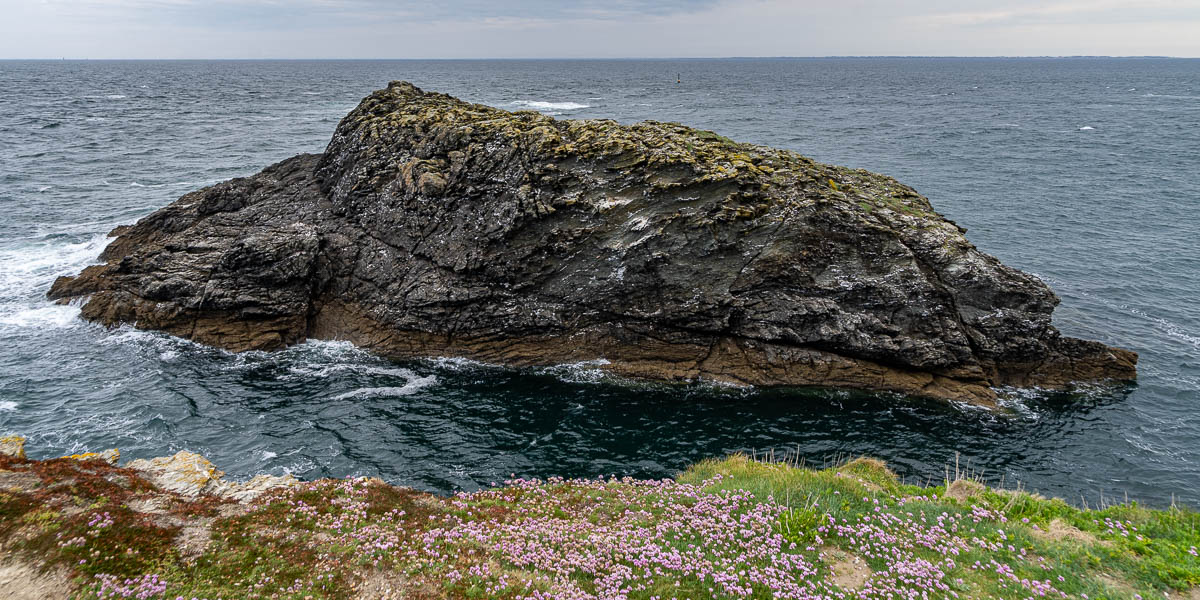 Belle-Île, GR 340 : île des Poulains, dernier îlot au nord