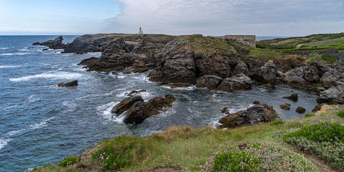 Belle-Île, GR 340 : pointe des Poulains côté ouest