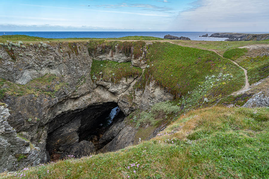 Belle-Île, GR 340 : puits de la Baguen Hir