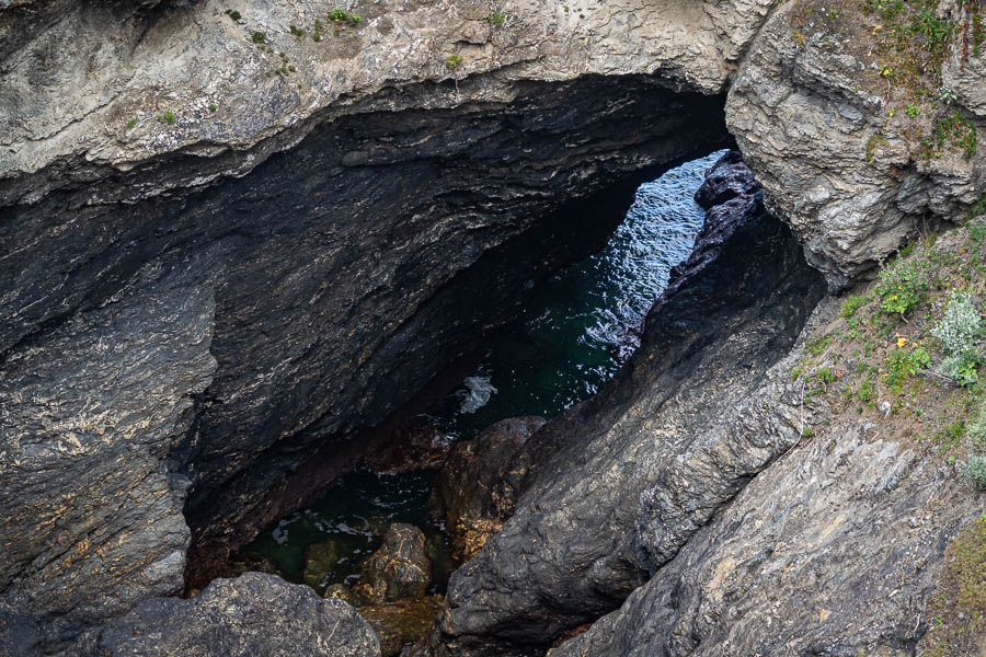 Belle-Île, GR 340 : puits de la Baguen Hir