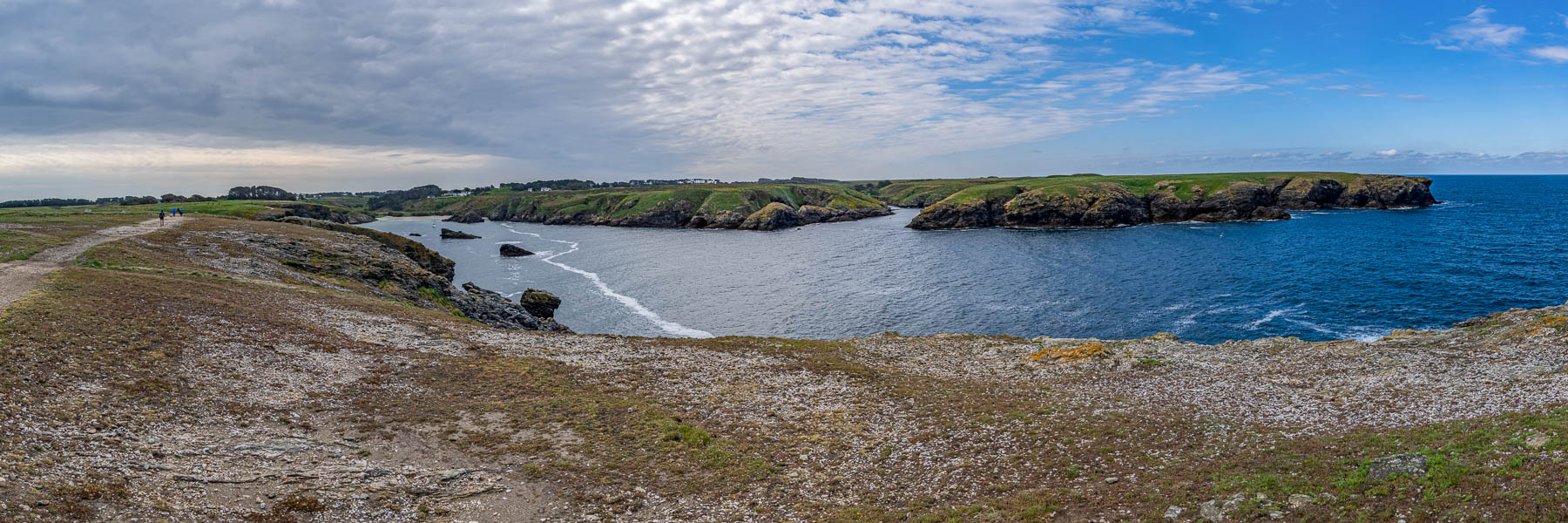 Belle-Île, GR 340 : port de Stêr Vraz
