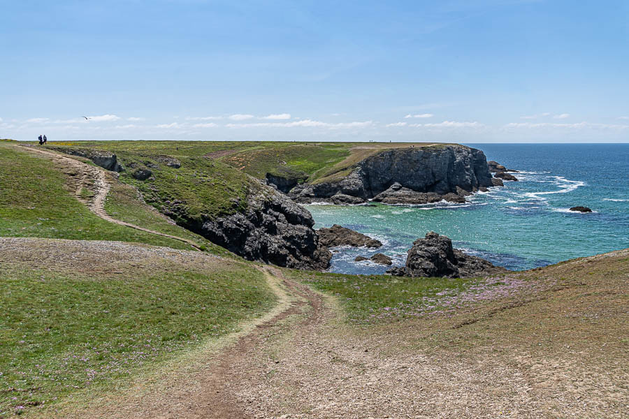 Belle-Île, GR 340 : anse du Vazen