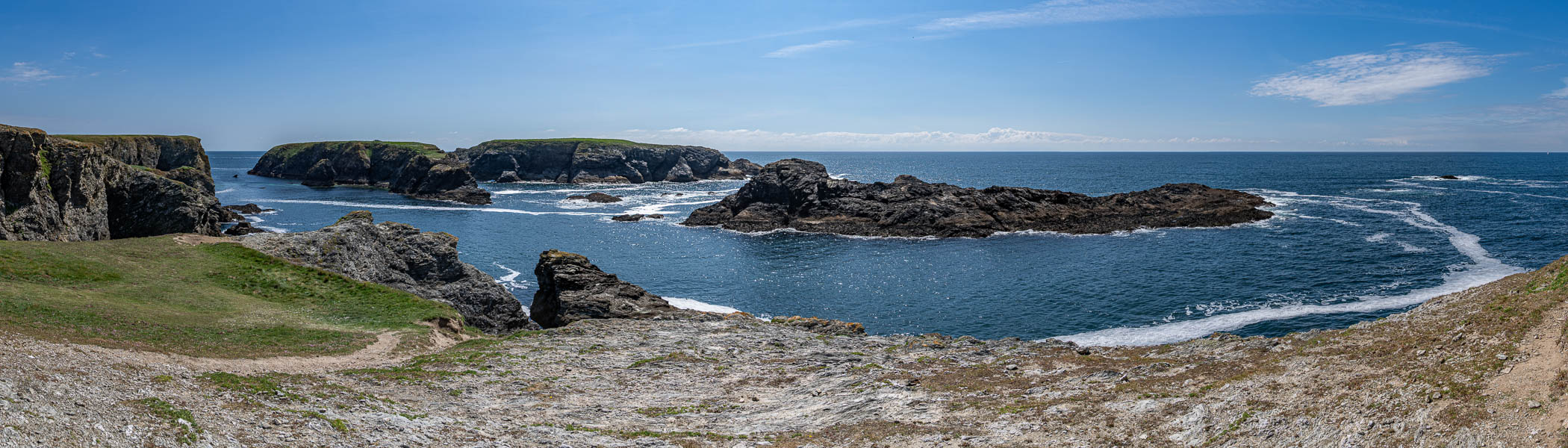 Belle-Île, GR 340 : îles Baguenères