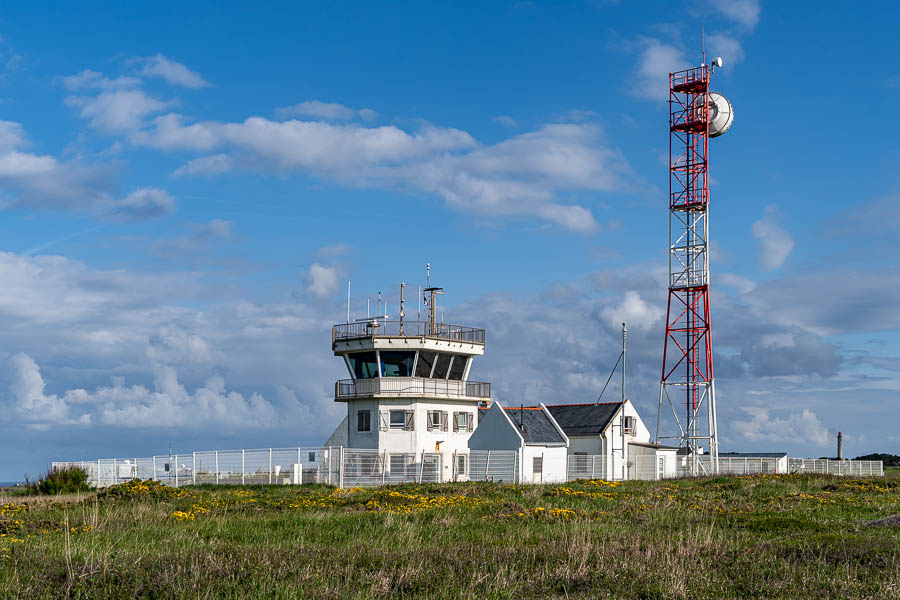 Belle-Île, GR 340 : sémaphore de la pointe du Talut