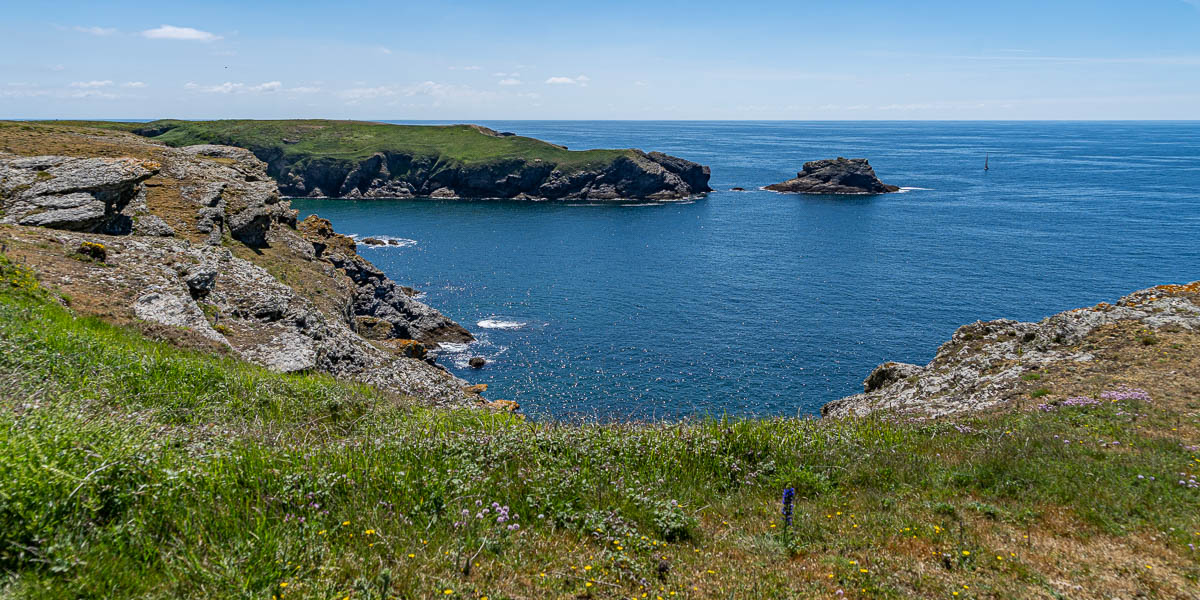 Belle-Île, GR 340 : pointe de Pouldon