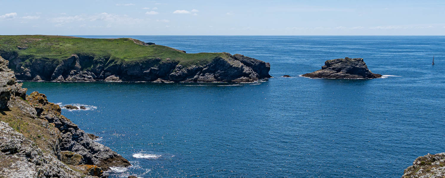 Belle-Île, GR 340 : pointe de Pouldon