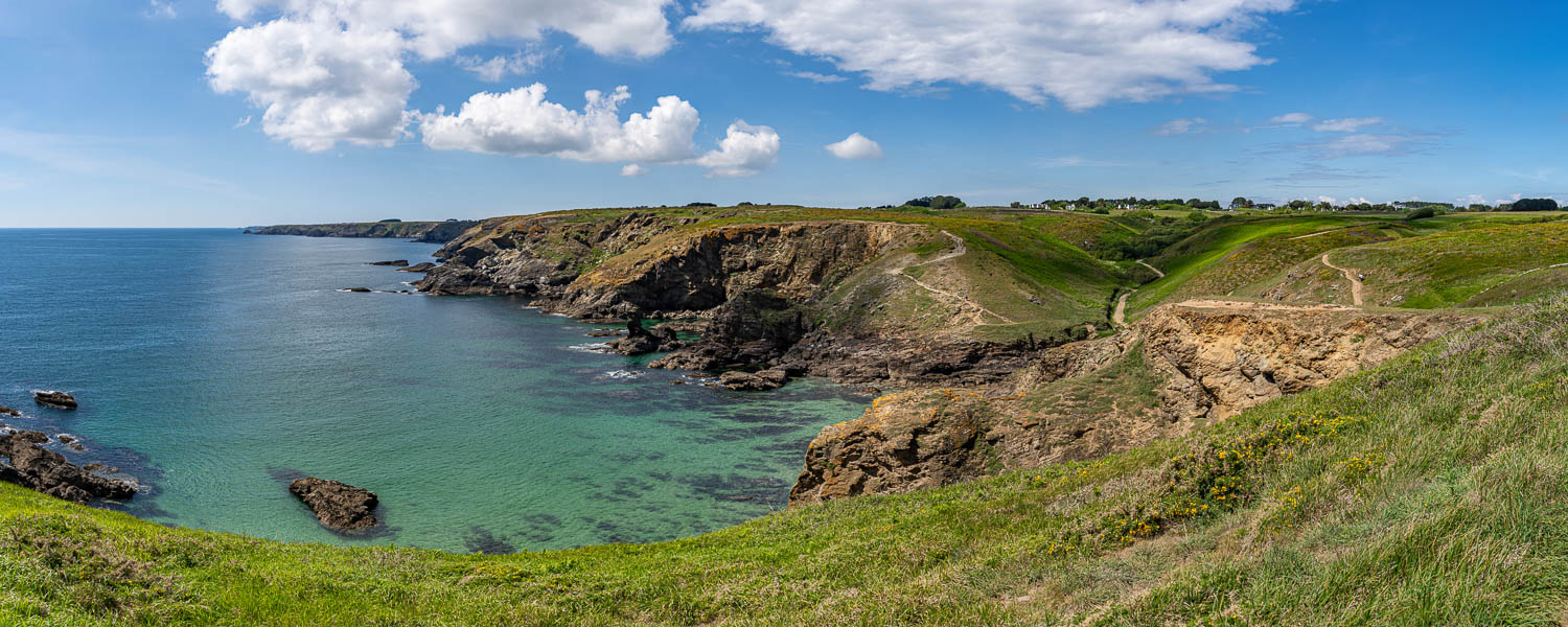 Belle-Île, GR 340 : port du Skeul