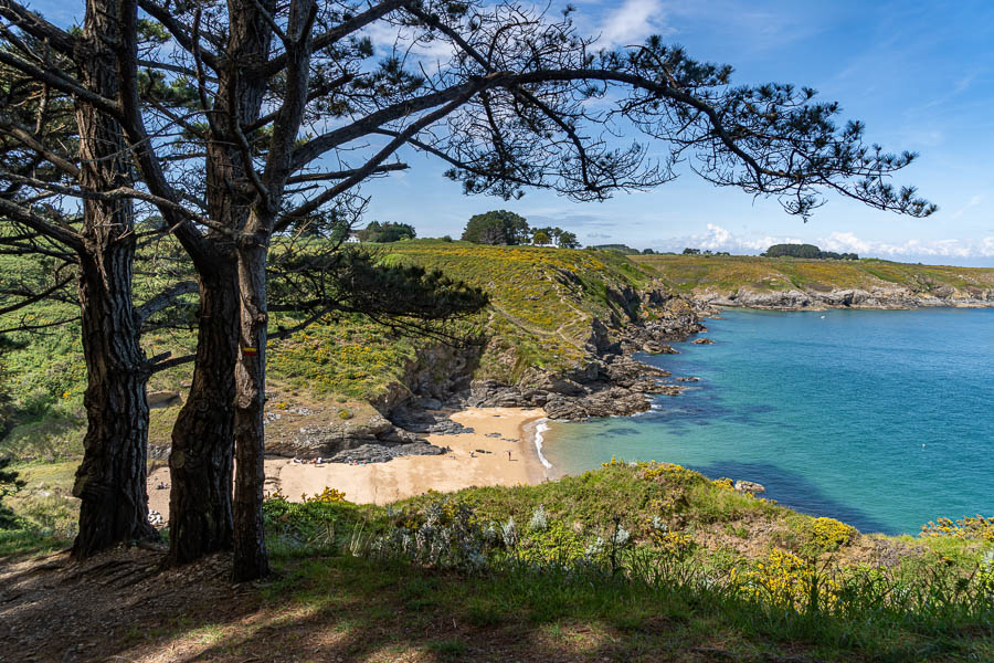 Belle-Île, GR 340 : port Blanc