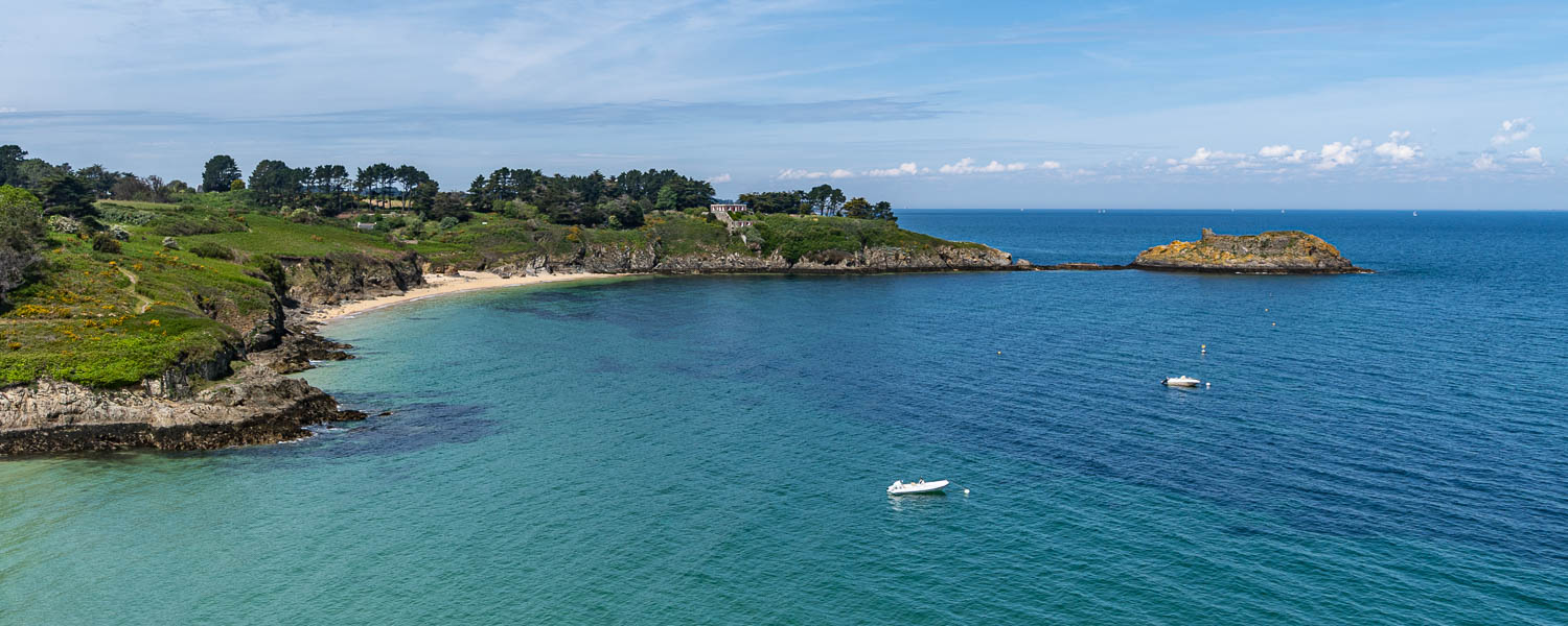 Belle-Île, GR 340 : port Yorc'h, redoute du Gros Rocher