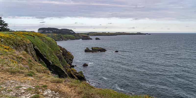 Pointe du Cardinal, vue ouest