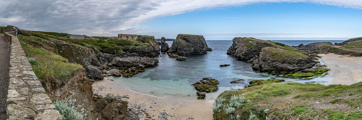 Pointe des Poulains : fort de Sarah Bernhardt