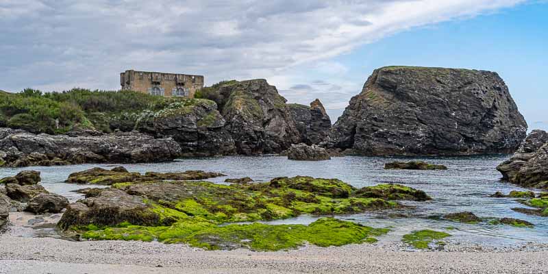 Pointe des Poulains : fort de Sarah Bernhardt