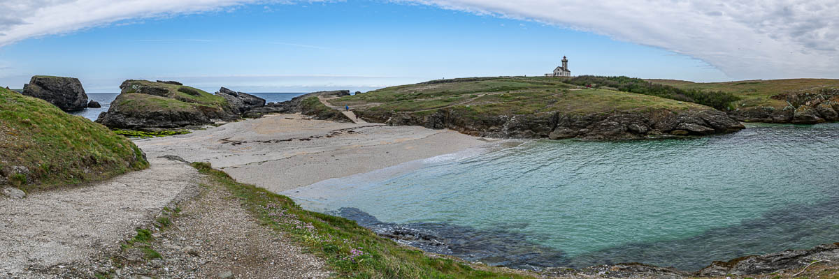 Tombolo et île des Poulains