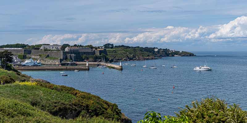 Le Palais et pointe de Taillefer depuis la pointe de Ramonette