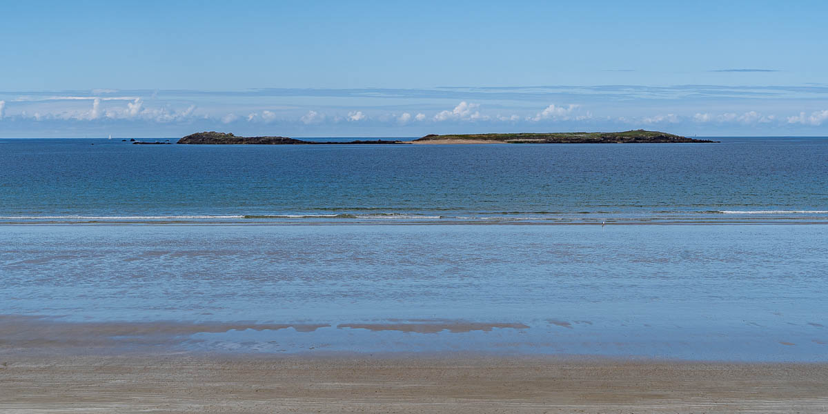 GR 34, Saint-Pierre-Quiberon, plage de Penthièvre : île Téviec