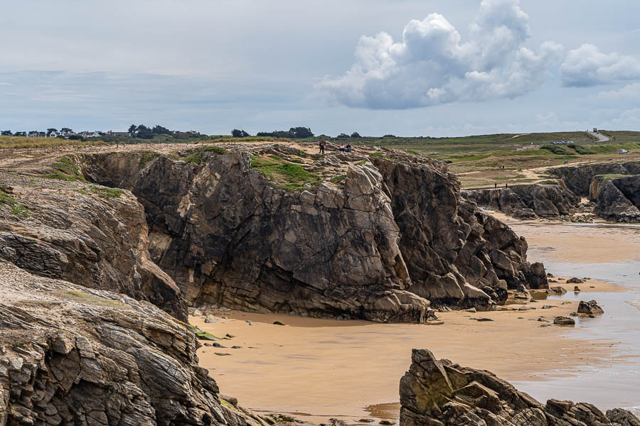 GR 34, Côte Sauvage de Quiberon : plages de port Rhu et port Bara