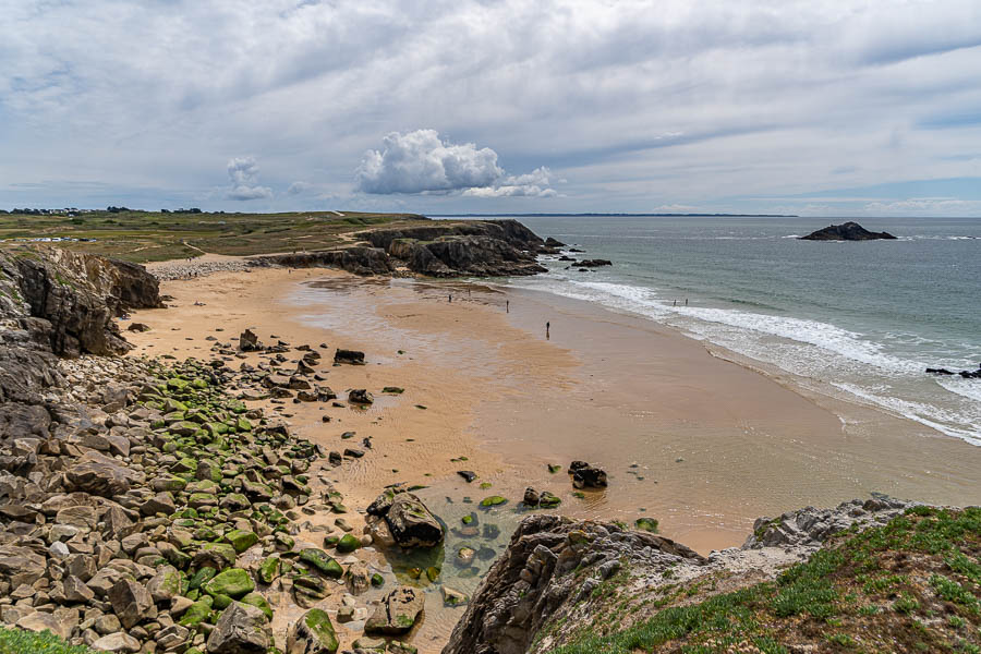 GR 34, Côte Sauvage de Quiberon : plage de port Bara