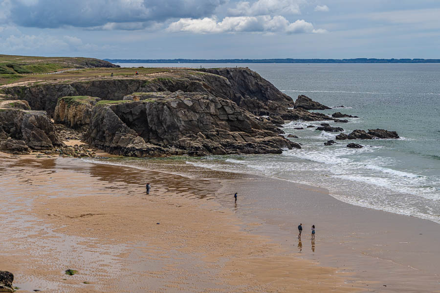GR 34, Côte Sauvage de Quiberon : plage de port Bara