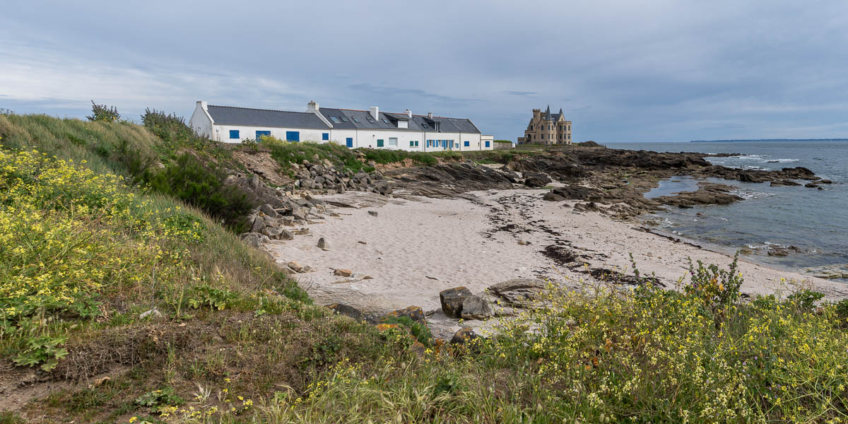 GR 34, Quiberon : château Turpault