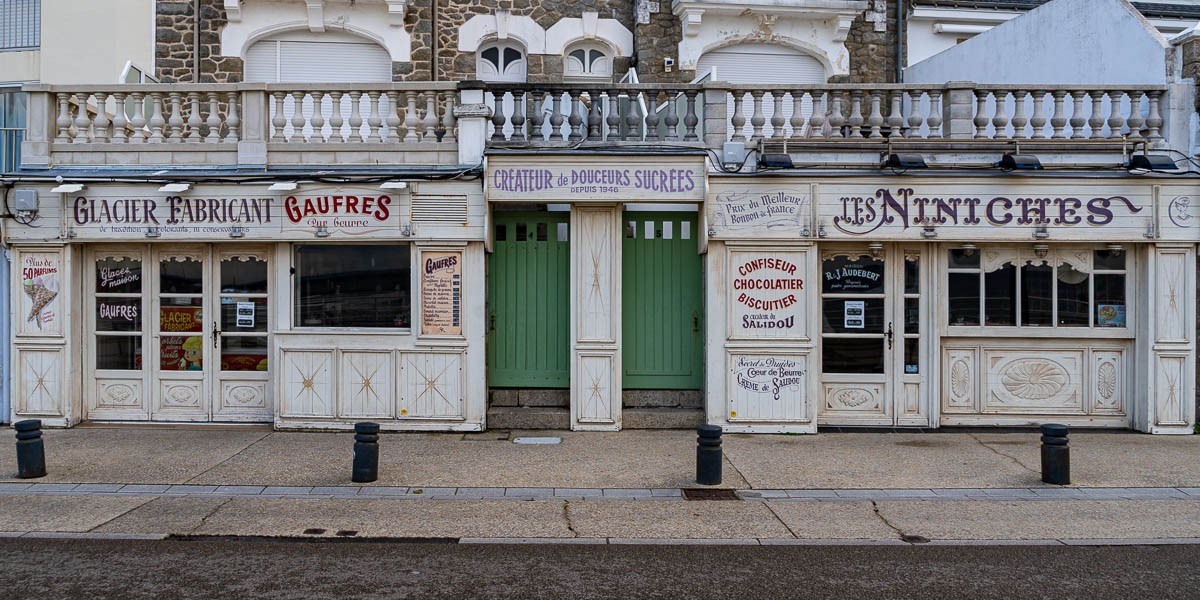 GR 34, Quiberon, Port-Maria : boutique de douceurs de la plage