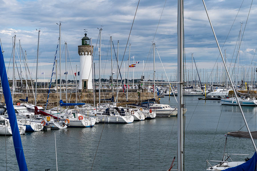 GR 34, Quiberon, Port-Haliguen : phare