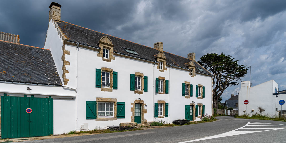 GR 34, Carnac, le Pô : maison traditionnelle