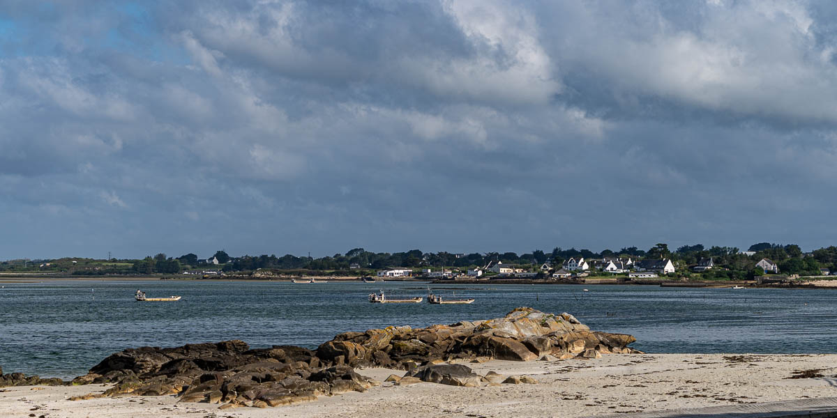 GR 34, Carnac, pointe du Pô : vue vers Kercroc