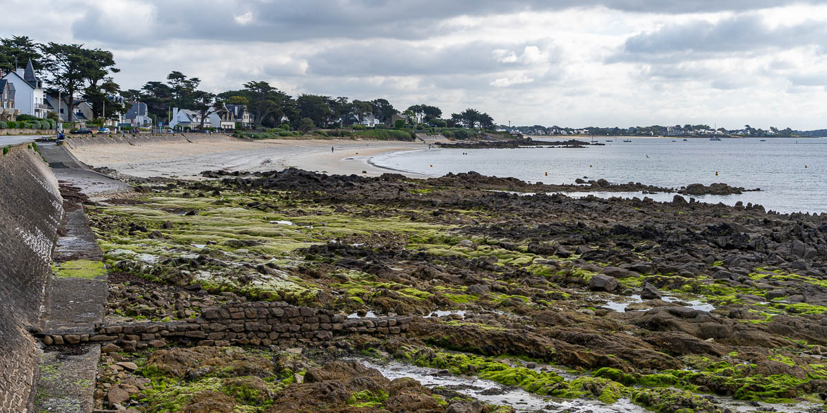 GR 34, Carnac : plage de Légenèse