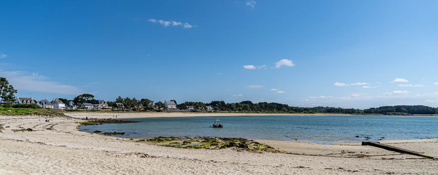 GR 34, Carnac : plage du Men Du (La Trinité)