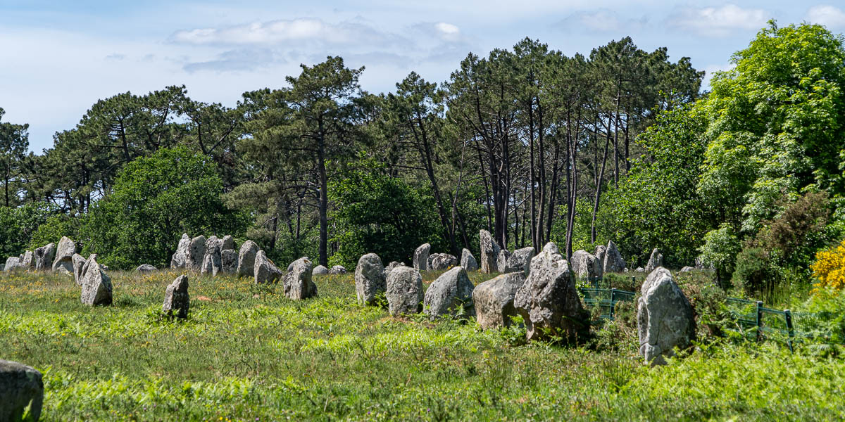 Carnac : alignements de Kerleskant