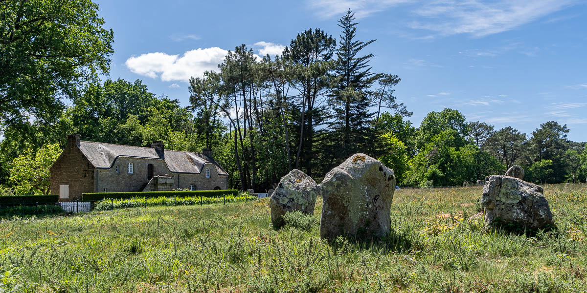 Carnac : alignements de Kerleskant