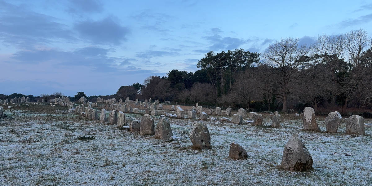 Carnac : alignements de Kermario