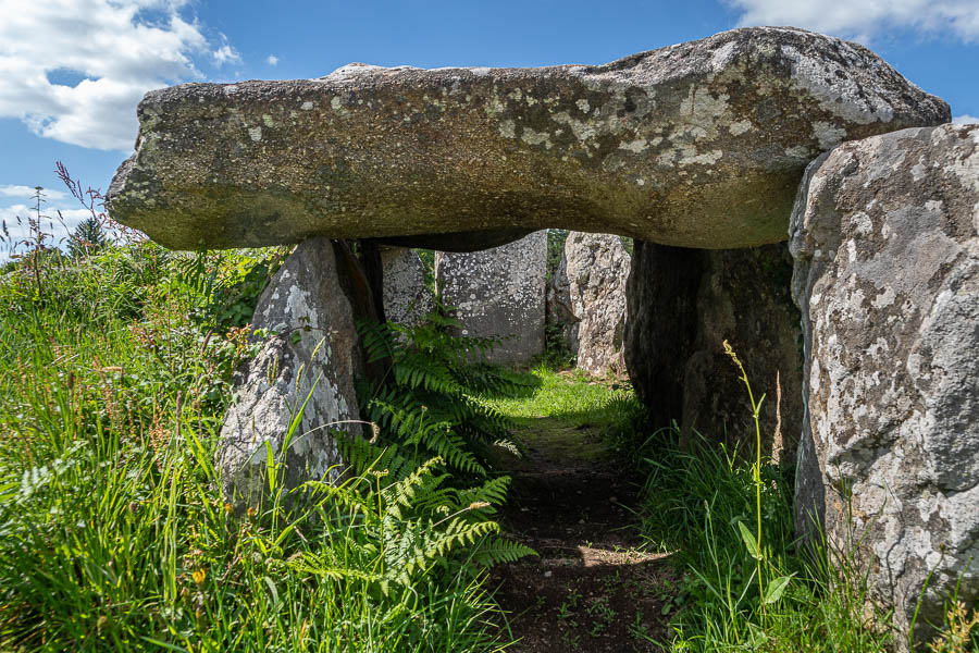 Carnac : dolmen de Kermario