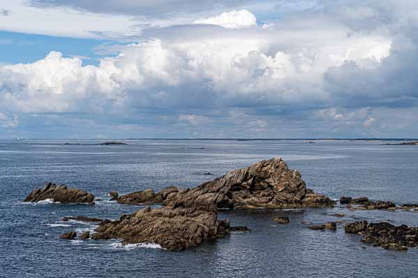 Saint-Pierre-Quiberon, Beg en Aud : rochers (Roh Vidic Braz)