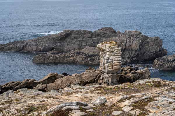 Saint-Pierre-Quiberon, Beg en Aud : rochers
