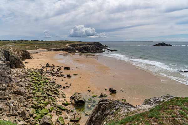 Côte Sauvage de Quiberon : plage de port Bara