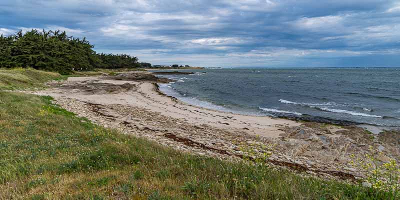 Quiberon, pointe du Conguel : plage