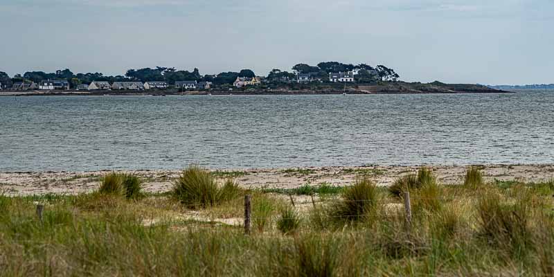 Plouharnel, les Sables Blancs : Carnac, pointe St-Colomban
