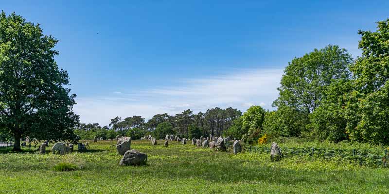 Carnac : alignements de Kerleskant